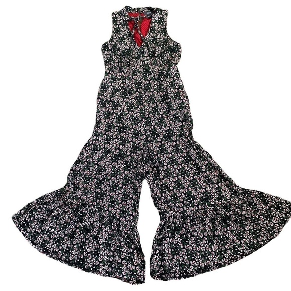 Anthropologie Maeve Ansonia Jumpsuit Floral Print Size 8 - Picture 5 of 16